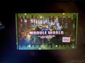 Magnetická stavebnice Module World – 150 ks