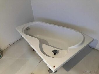 Rohová akrylátová vana 150×100 cm