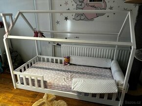 Domečková postel Alfie - 1