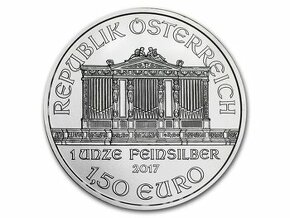 Wiener Philharmoniker stříbrná mince 1oz 2017 KOUPÍM