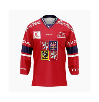Hokejový dres CCM ČR 2024