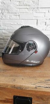Výklopná přilba LS2 Strobe II Matt Titanium