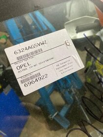 Čelní sklo Opel Astra - Nové AGC