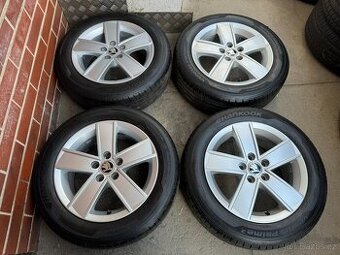 Alu 15" 5x100 škoda Propeller letní 95% Rapid Fabia3
