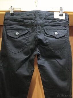 Černé bavlněné kalhoty Guees-vel.28 (XS-S)