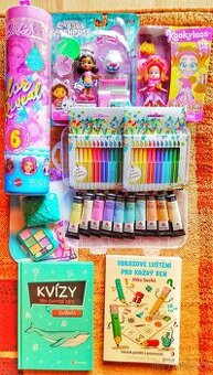 Panenky Barbie, Kookyloos, akrylové barvy, svíčky, luštění