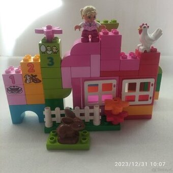 Lego duplo 10571 růžový box plný zábavy
