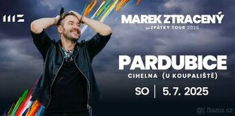 Marek Ztracený (je) ZPÁTKY TOUR 2025 Pardubice