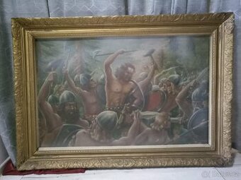 Obraz XXL Vikingové
