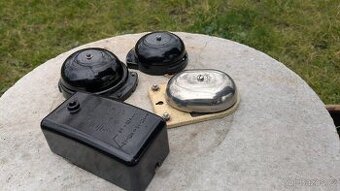 Domovní zvonky retro bakelit 4 ks i jednotlivě