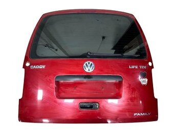 Páté dveře vínová metalíza LA3W VW Caddy 2K r.v. 2008