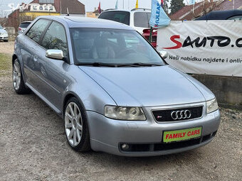 Audi S3, 165KW,6KVALT,ŠÍBR,VÝHŘEV,TEMPO