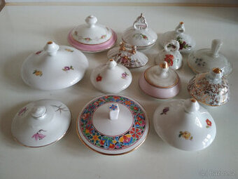 porcelánová víčka