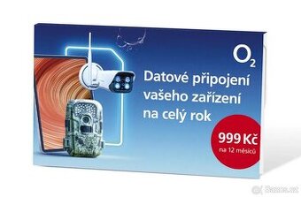 DATAMÁNIE - O2 datová sim karta 50Gb dat /rok