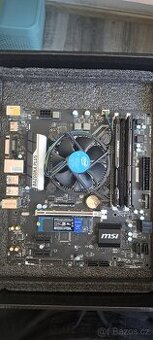 Prodám herní základní desku s cpu a chladičem