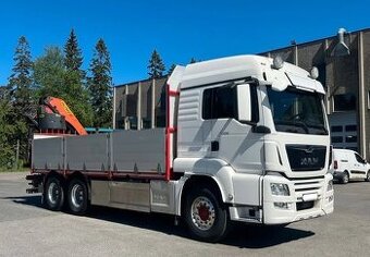 MAN TGS 33.540 - 6x4 – Valník + HR- PALFINGER PK 23002 SH