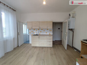 Pronájem bytu 1 + 1, 40 m2, balkon přes 2 místnosti, sklep,