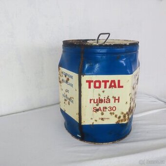 Plechovka od oleje Total 20l