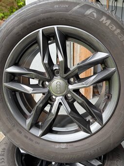 ALU kola R16 5x112 ET 38 zánovní, nepoškrábané, neotlučené