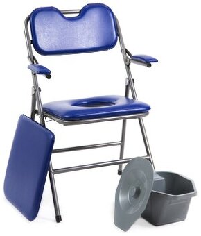 Toaletní křeslo skládací