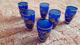 sada 6 sklenic - štamprle