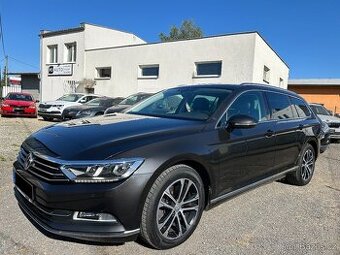 VW PASSAT B8 2.0TDI 140KW DSG 106TKM HIGHLINE ČR DPH KŮŽE