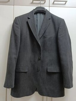 Černé pánské sako Marks Spencer, vel. XL