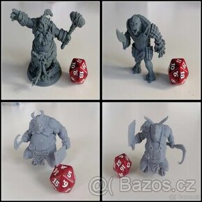 Fantasy figurky - 3D tisk - velké (cena za 1ks)