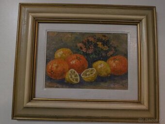 Zátiší s ovocem a květinami, Karel Wágner, DODATEK