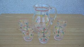 Nápojová souprava + skleničky