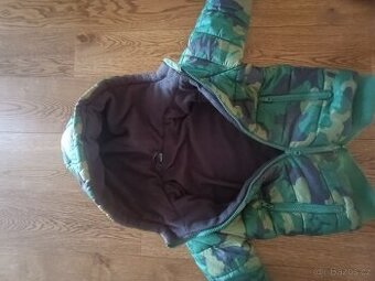 Teplá zimní bunda vel 122/128