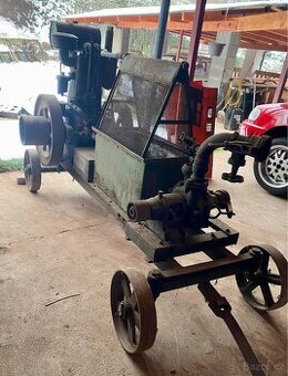 Stabilní motor s čerpadlem