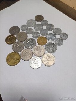 Československé až Slovenské mince různé roky