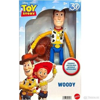 Toy Story Woody nový, Trixie,Pan Brambůrek,Mazel,dinosaurus
