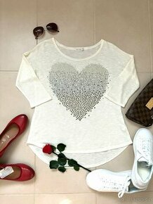 RIVER ISLAND tričko tunika S/M