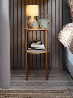 Noční stolky ČERNÉ 2ks [sleva]