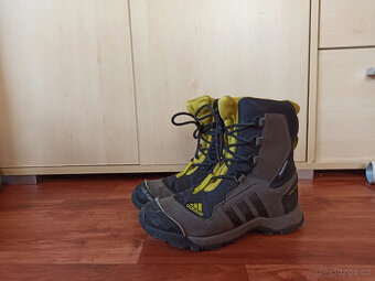 Zimní značkové boty vel. 36, stélka 21 cm
