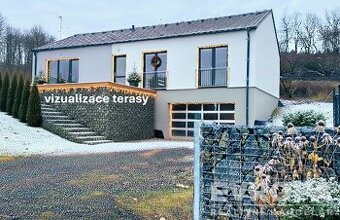 Novostavba rodinného domu 4+kk, pozemek 800m2, 15minut od Pr - 1