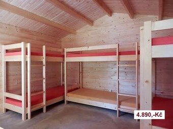 Vzorková masivní palanda /patrová postel šíře 80 a 90 cm