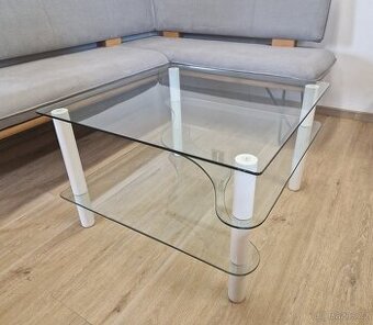 Sleva - Nový konferenční stůl 80x80 cm