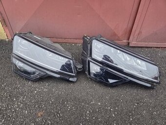 Pravé přední FULL led světlo Škoda Karoq