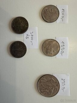 Různé pamětní mince