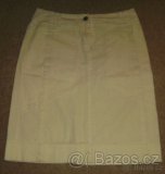 Bílá džínová sukně "WILLIAM DELVIN" vel. 36