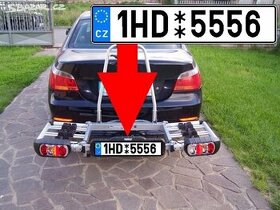 Držák na kola na tažné zařízení - příslušensví