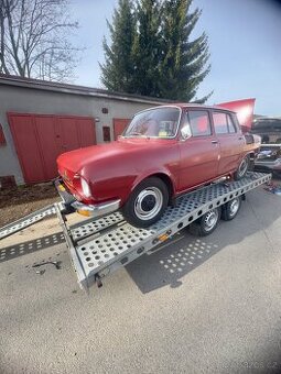 ŠKODA 100 1974 ČERVENÁ