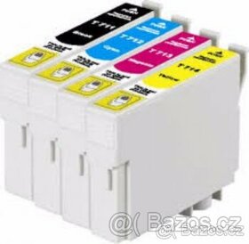 3 sady cartrigií EPSON T0711-4, org.balení