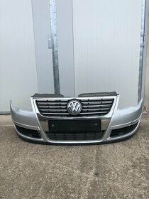 predni naraznik vw passat b6 3c 05- stribrny maska