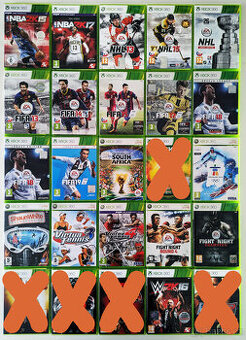 Sportovní hry na Xbox 360 Praha