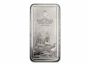 Stříbrný slitek East India Company 250g