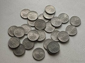Československo ČSSR ČSFR mince - kopy mincí v krásnom stave